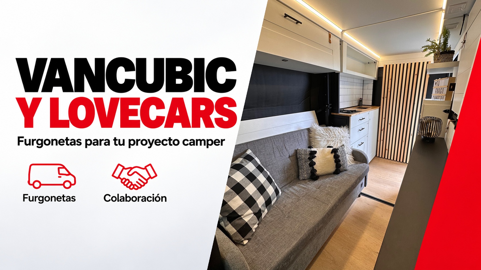 Vancubic y Lovecars: furgonetas para tu proyecto camper